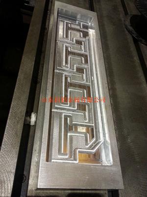 某款地面雷達摩擦焊水冷板